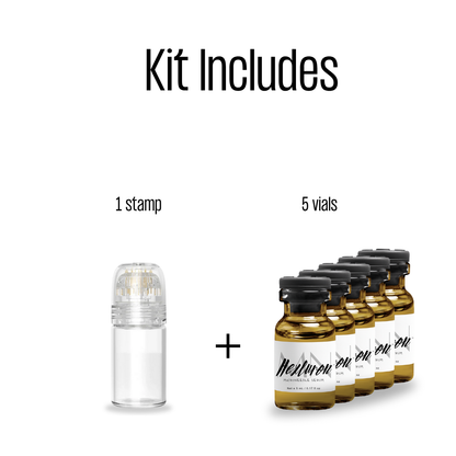 Microneedle Kit: Hexluron MN Serum™ + HN20 Hydrastamp