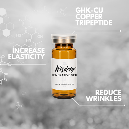 Professional Virtual Mesotherapy Copper Peptide Serum | Wisdom™ Regenerative Serum