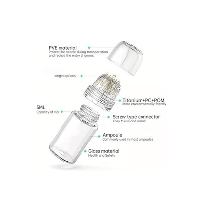 Hexluron™ Microneedling Kit | Hydrastamp + Multi-Weight Hyaluronic Serum